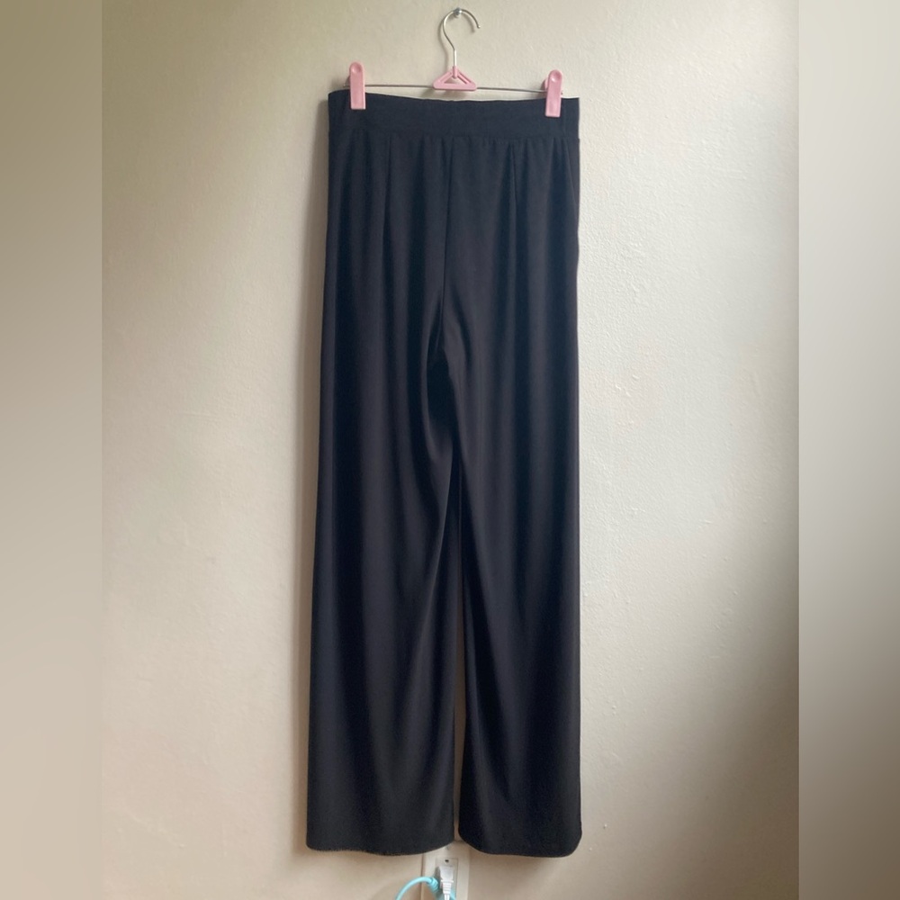 Black Palazzo Pants, Small - Picture 7 of 11